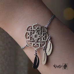 پلاک دستبندی اسلیمی کد 412