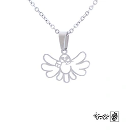 پلاک آویز پرنده فانتزی کد 495