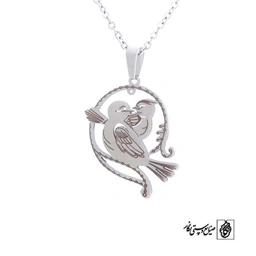 پلاک آویز پرنده فانتزی کد 498