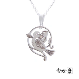 پلاک آویز پرنده فانتزی کد 498