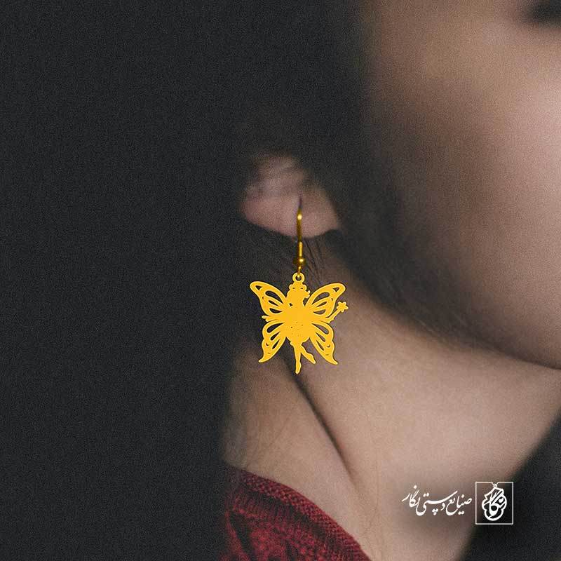 پلاک  فرشته پروانه کد 40807