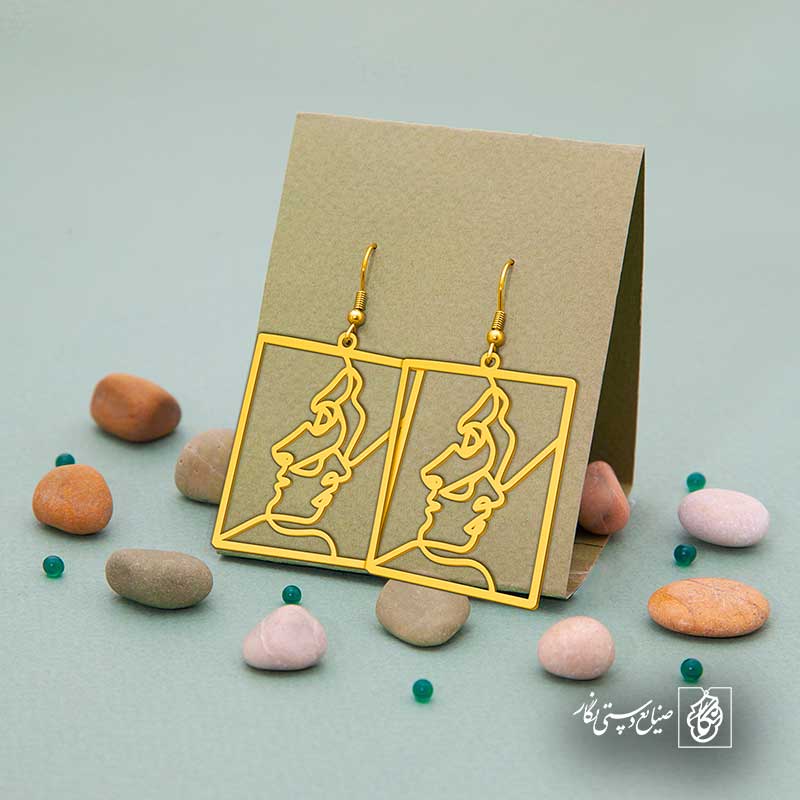 پلاک  چهره زن کد 40950