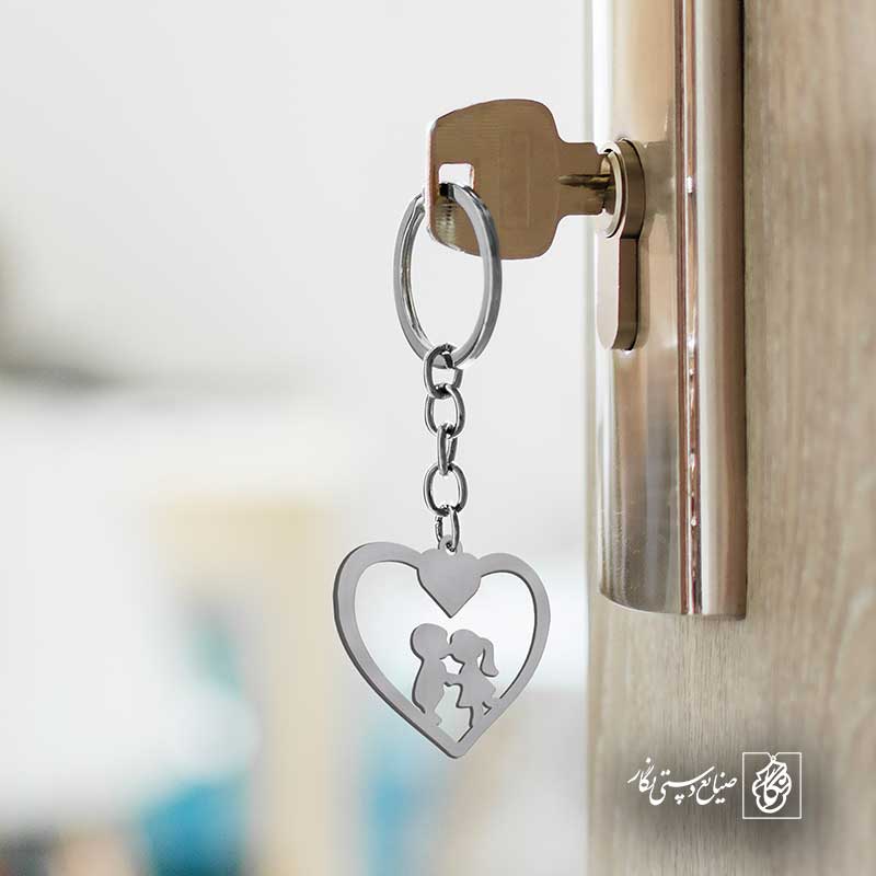 پلاک  دختر پسر قلب کد 40988