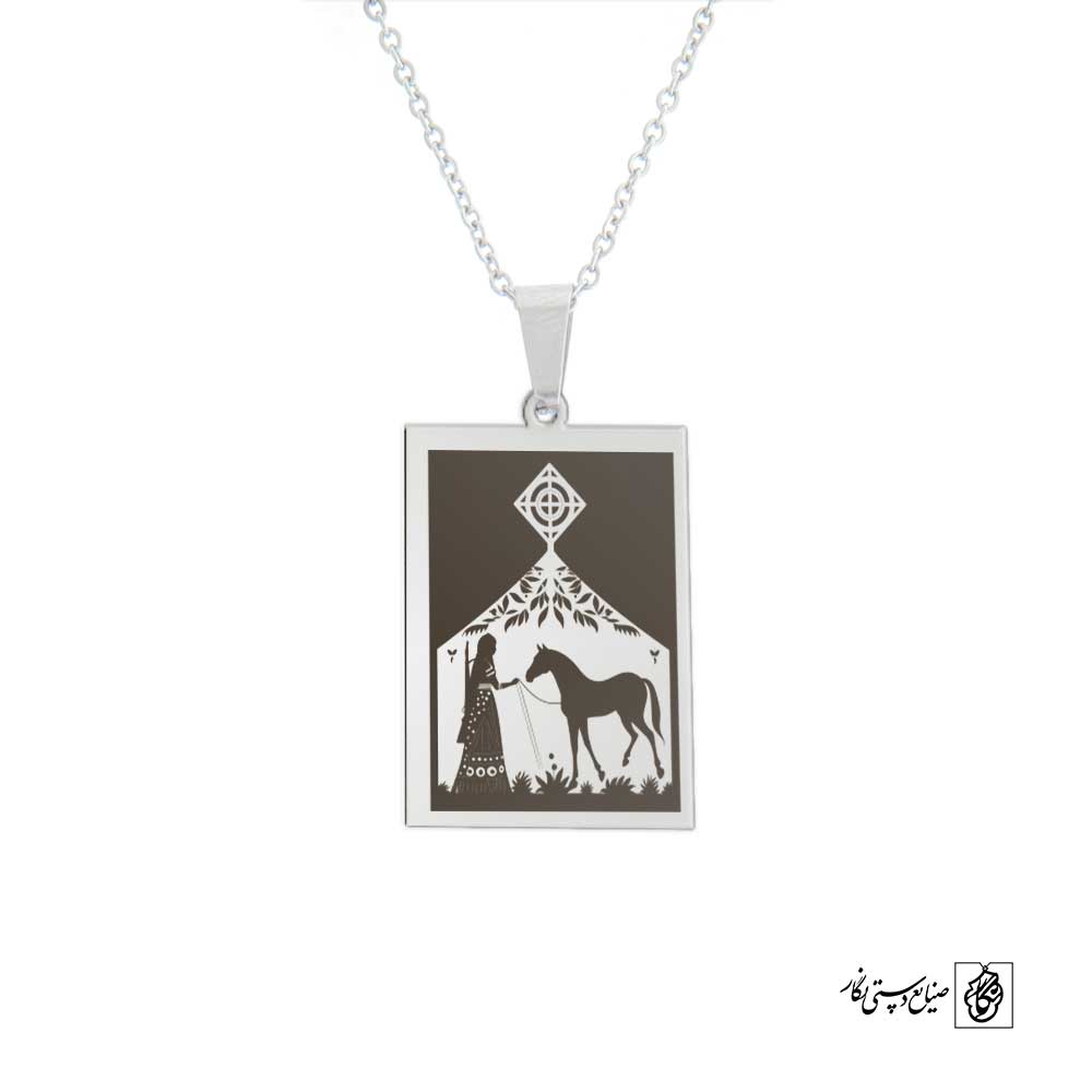 پلاک عشایر-اسب-چادر مرد کد 210031