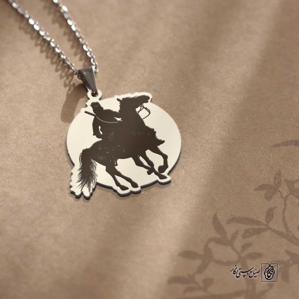 پلاک سوار زن کد 210037