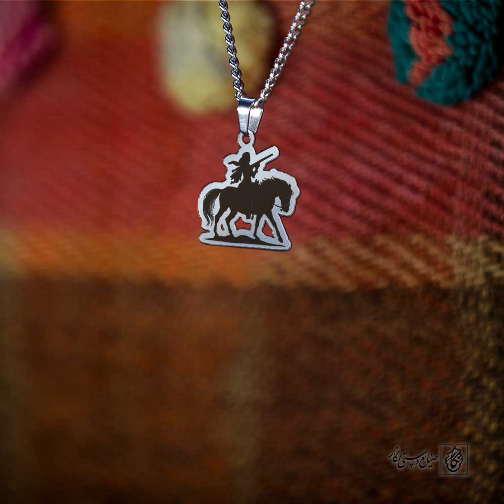 پلاک سوار زن قشقایی کد 210039